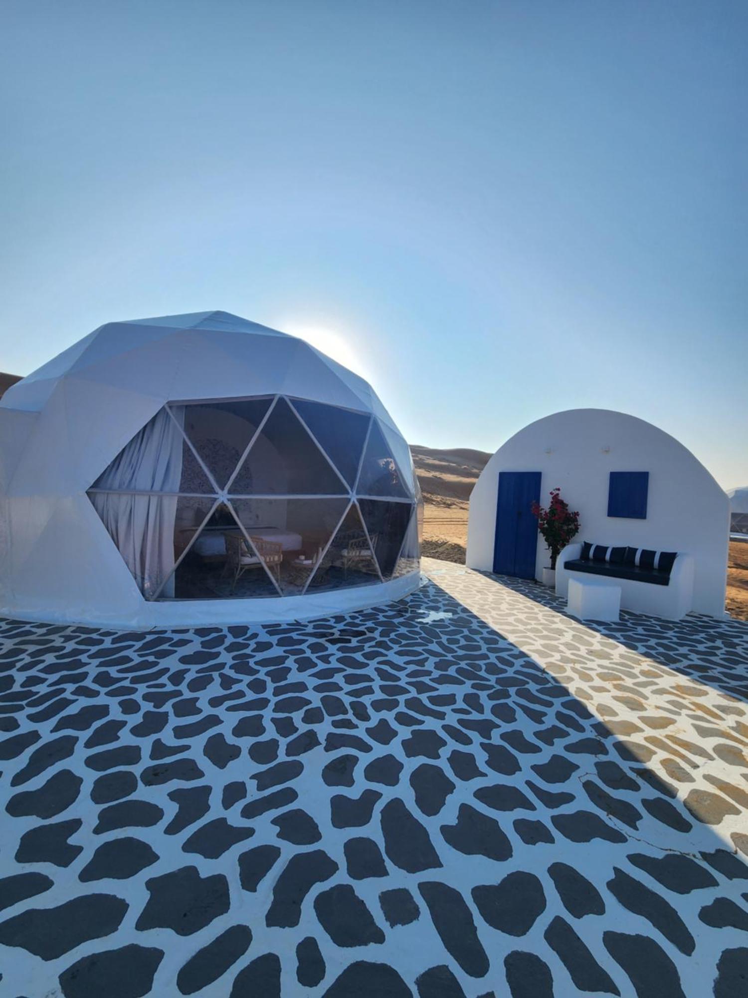 Bubbles Domes Private Cmp Otel Al Wāşil Oda fotoğraf
