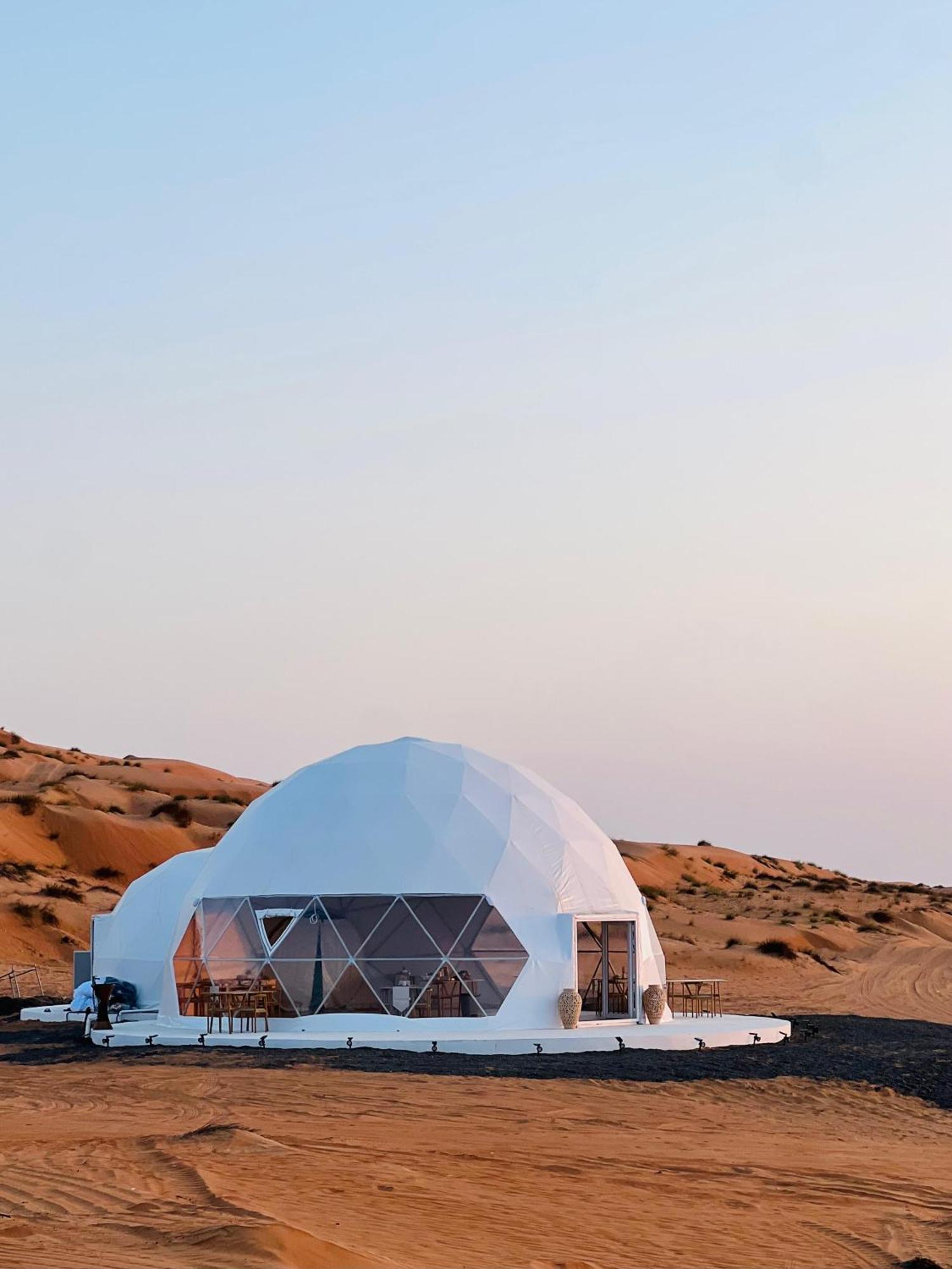 Bubbles Domes Private Cmp Otel Al Wāşil Dış mekan fotoğraf