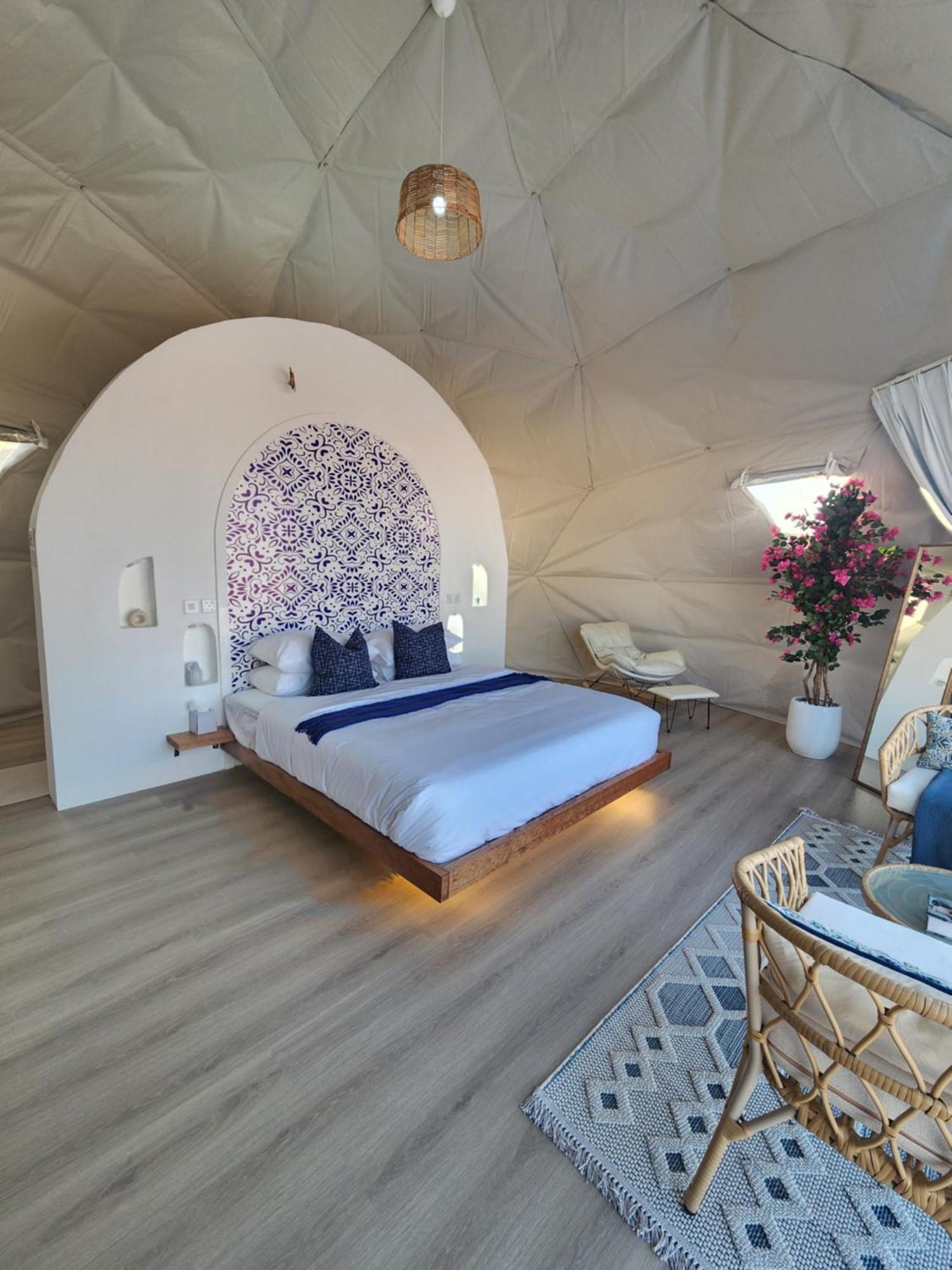 Bubbles Domes Private Cmp Otel Al Wāşil Dış mekan fotoğraf