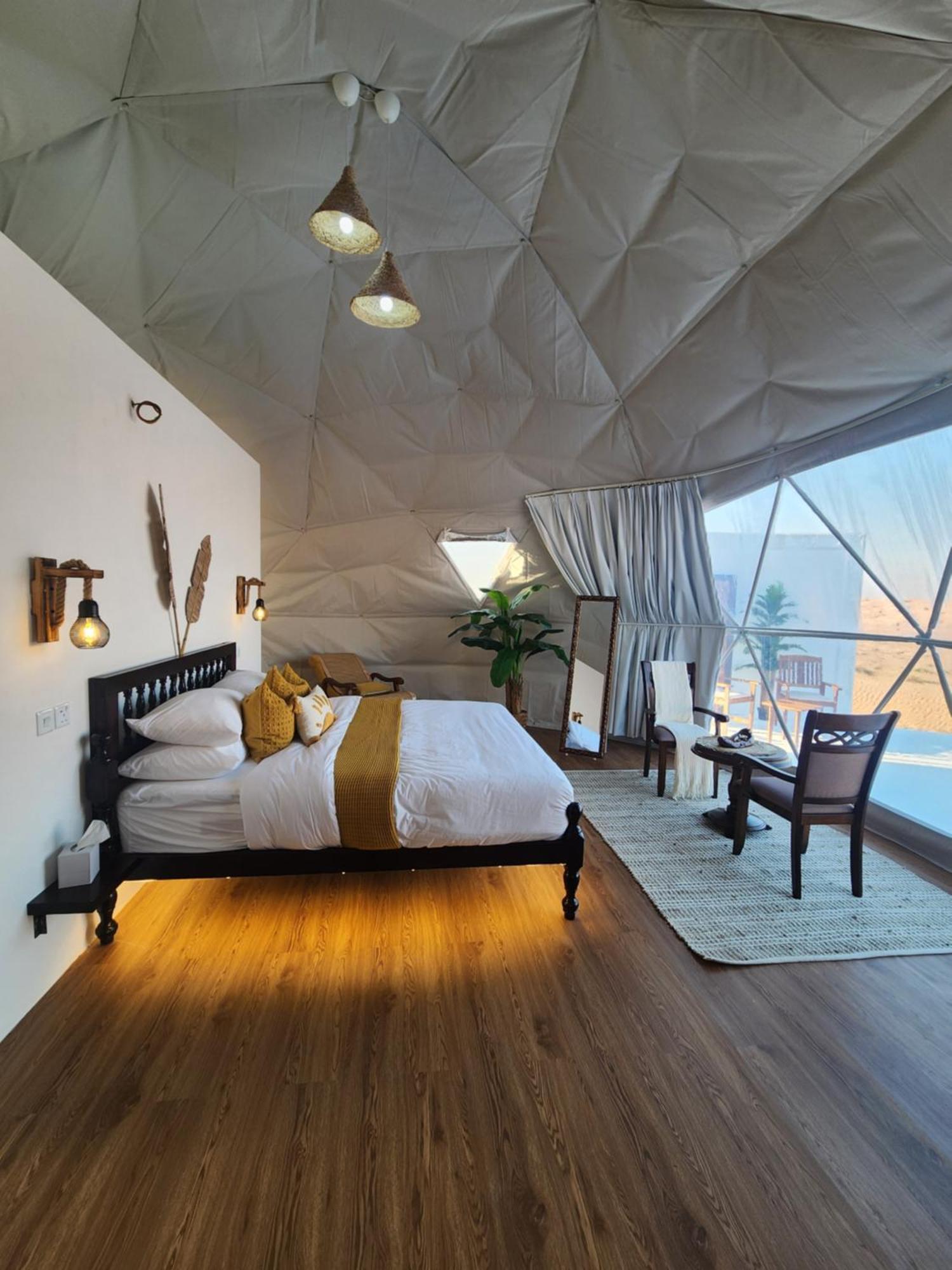 Bubbles Domes Private Cmp Otel Al Wāşil Oda fotoğraf