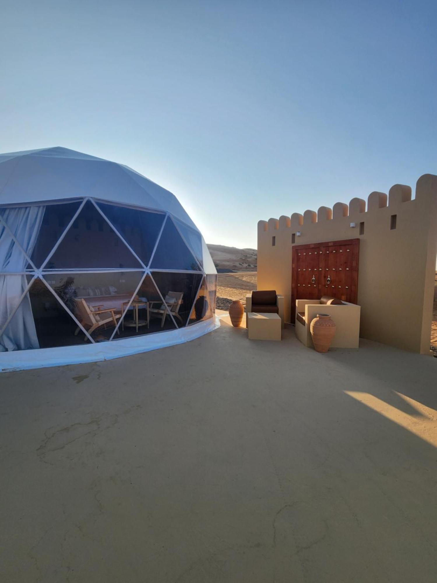 Bubbles Domes Private Cmp Otel Al Wāşil Oda fotoğraf