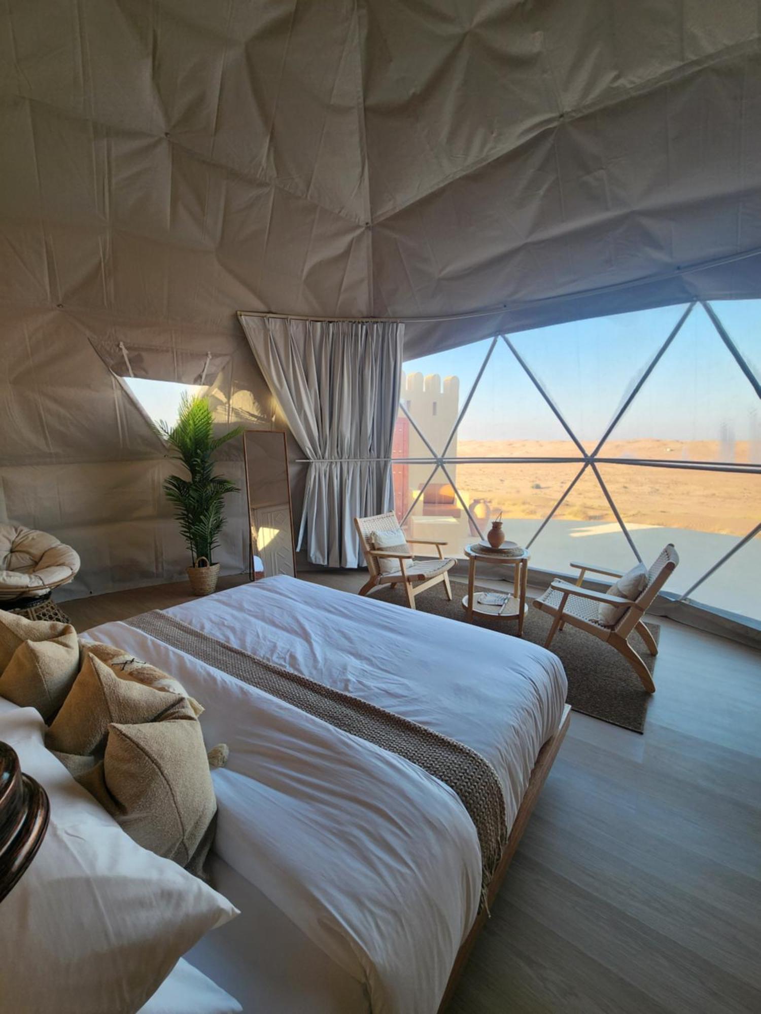 Bubbles Domes Private Cmp Otel Al Wāşil Oda fotoğraf