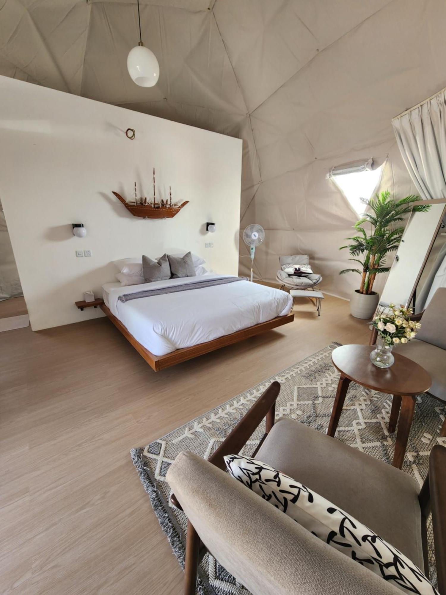 Bubbles Domes Private Cmp Otel Al Wāşil Oda fotoğraf