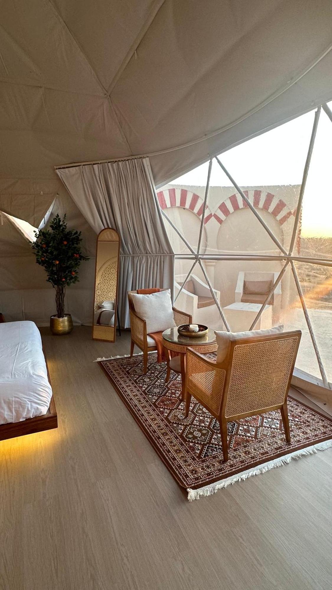 Bubbles Domes Private Cmp Otel Al Wāşil Oda fotoğraf