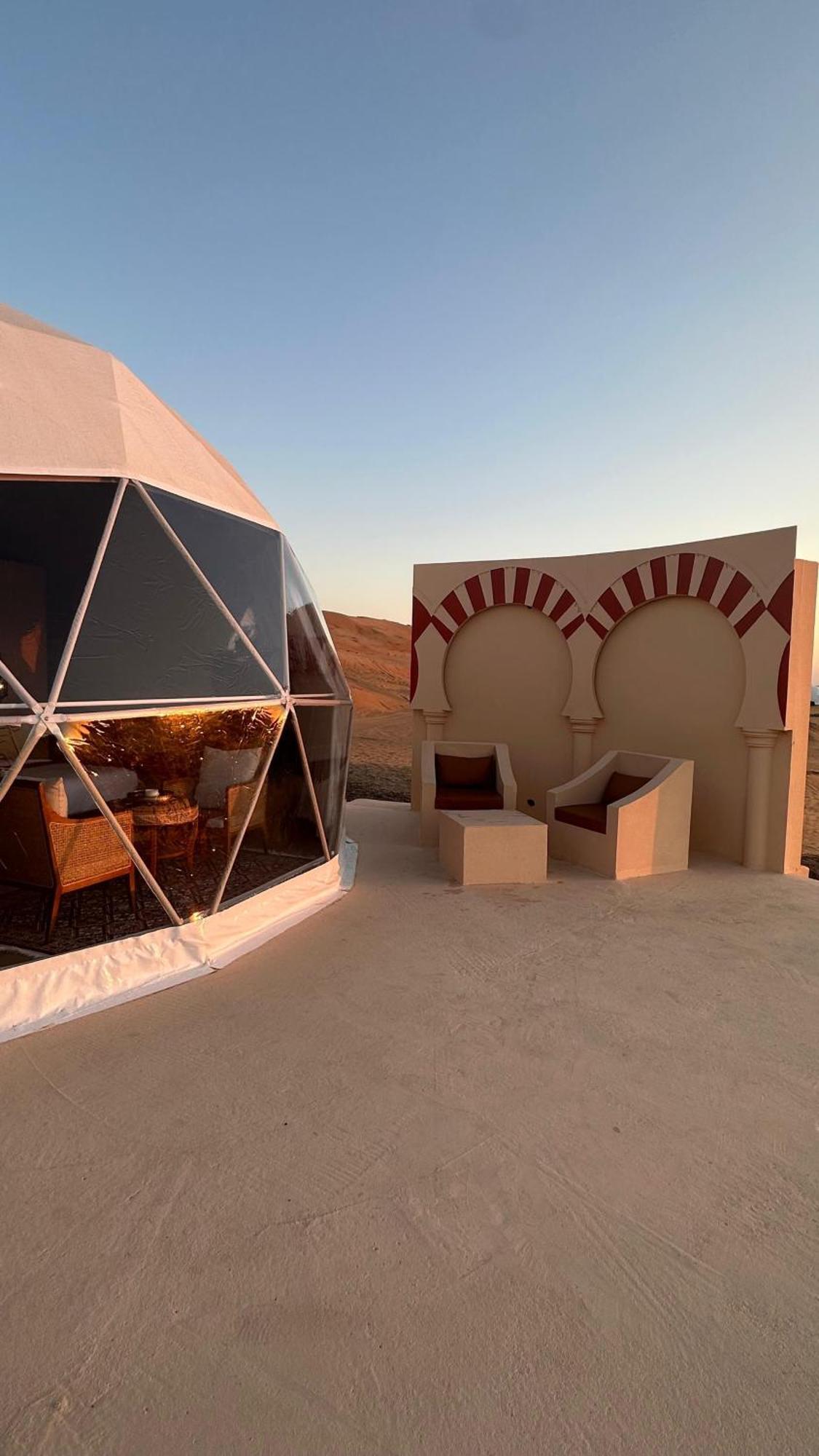 Bubbles Domes Private Cmp Otel Al Wāşil Oda fotoğraf
