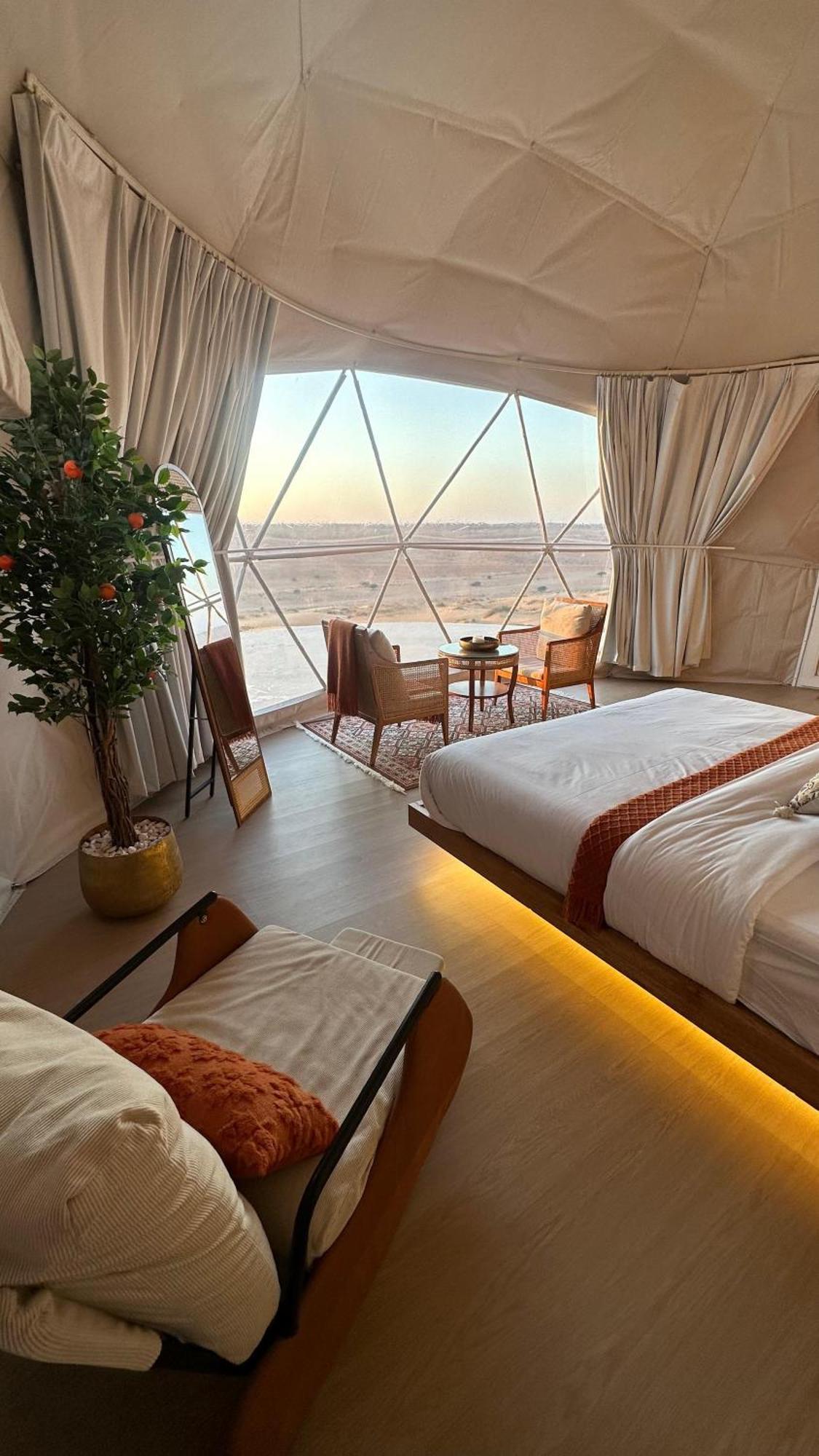 Bubbles Domes Private Cmp Otel Al Wāşil Oda fotoğraf